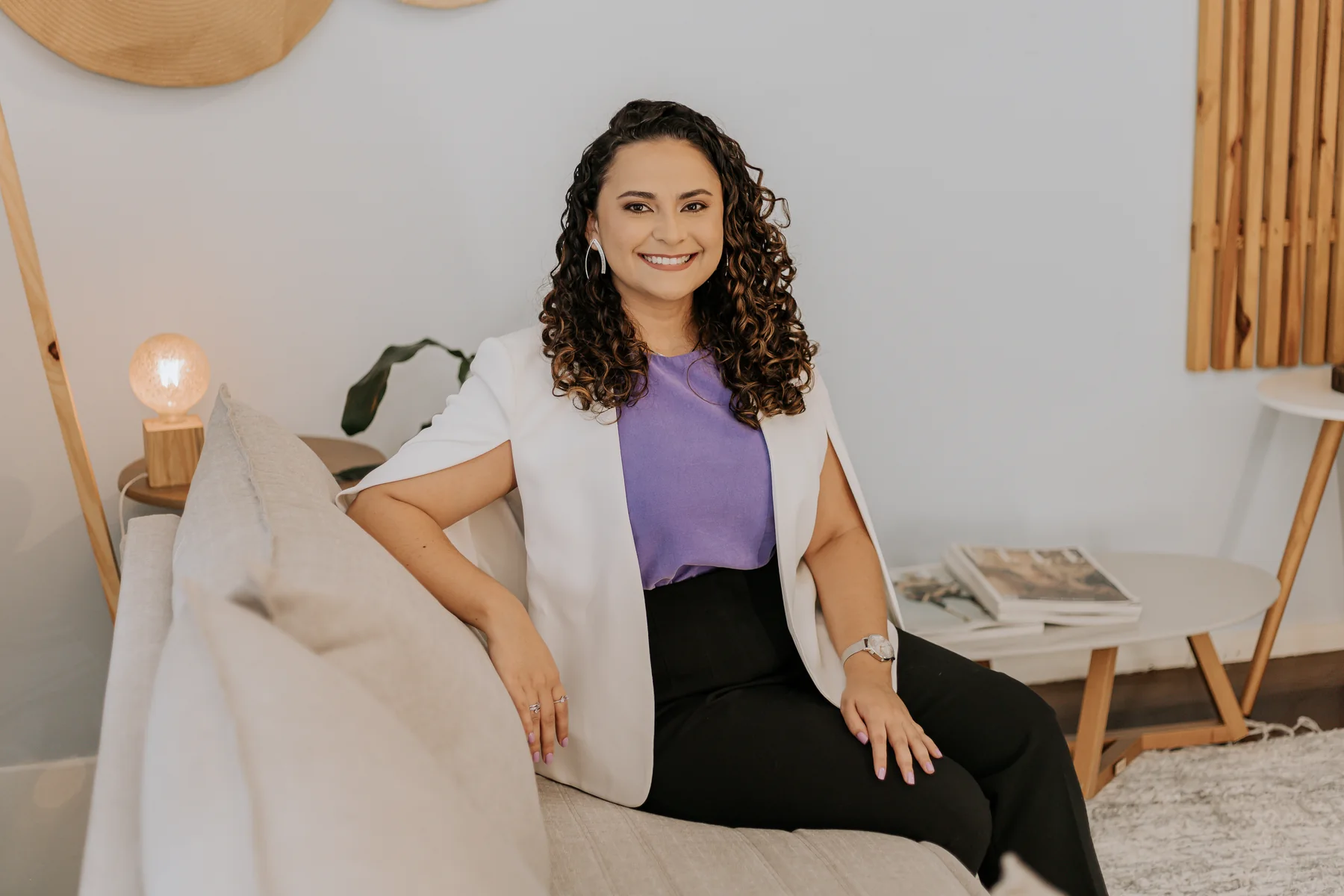 Josi Miranda, fundadora da Miranda Health, em ambiente profissional